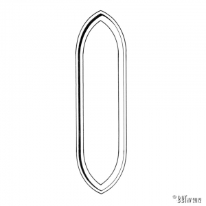 Taillight rubber, each