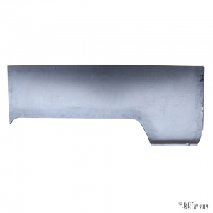 Rear wheel arc, left