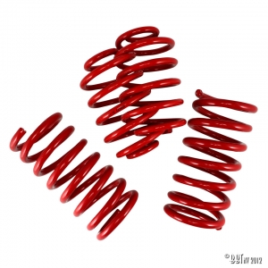 Lowered springs, 4 pieces
