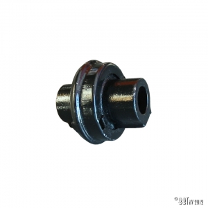 Coupler between shift shift rod and transmission nose cone jockey stick