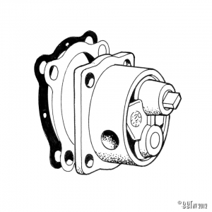 Standard aluminium oil pump