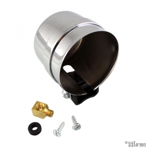 Autometer mounting cup chrome