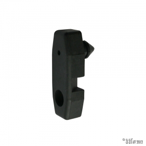 Rubber stop front guidepiece slidingdoor