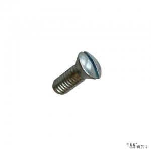 Screw for door lock catch