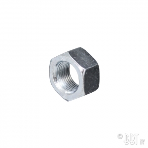 Nut on radius rod (front)