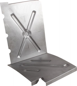 Rear platform tray/inner rear corner, left