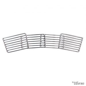 4-parts grill, rear deck lid