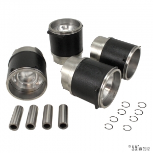 Piston and cilinder kit (4pcs) AA performance