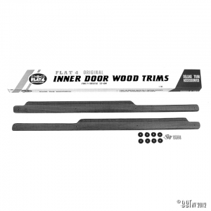 Rose wood inner door trim set, set for 2 doors